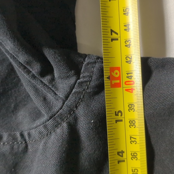 Old Navy Black Denim Jacket Size Junior's XS - Picture 5 of 6